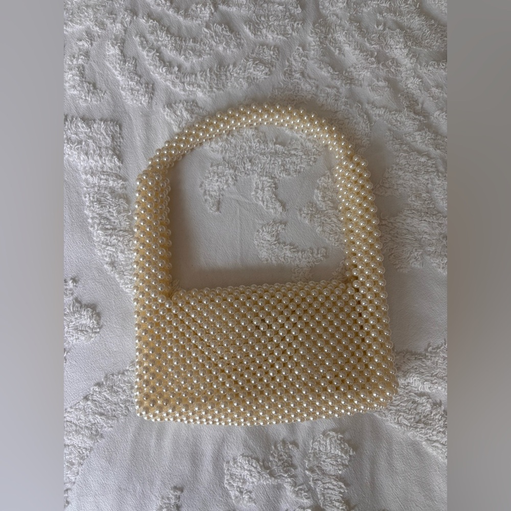 Pearl Beaded Handbag - Picture 2 of 2